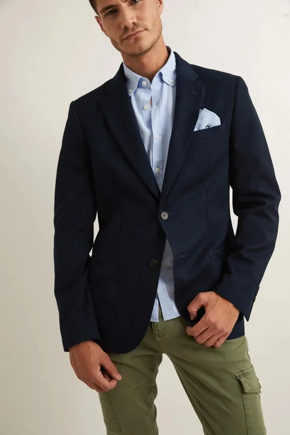 American Smooth Elastic Navy